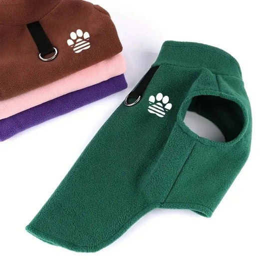 Pull polaire chien - porte