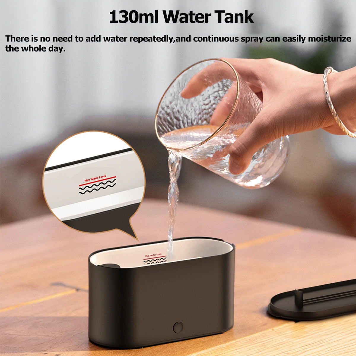Humidificateur flamme - reservoir