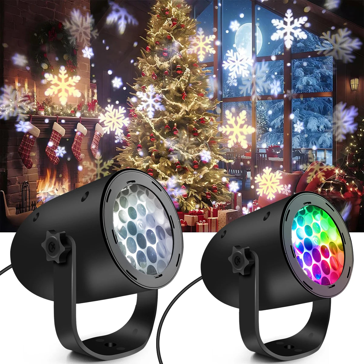 Projecteur de flocons de neige