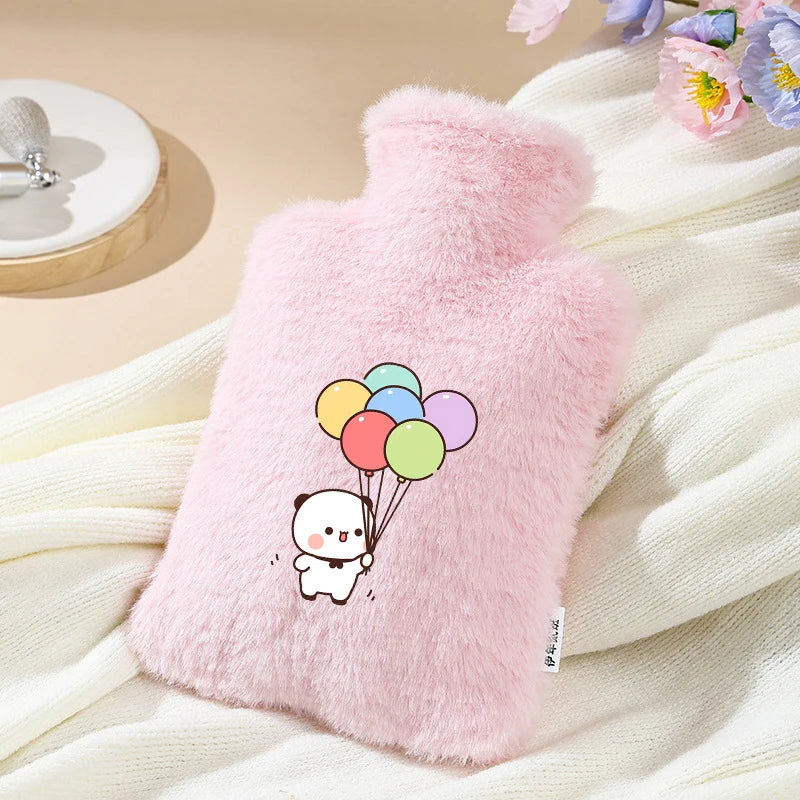 Bouillotte peluche - housse dehoussable