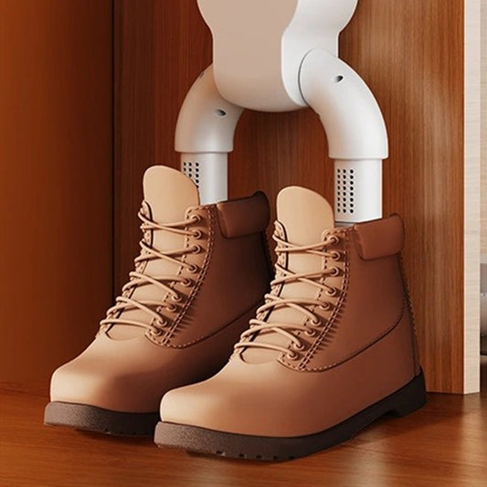 Seche-chaussures avec bottes en cours de sechage - Chaudoune